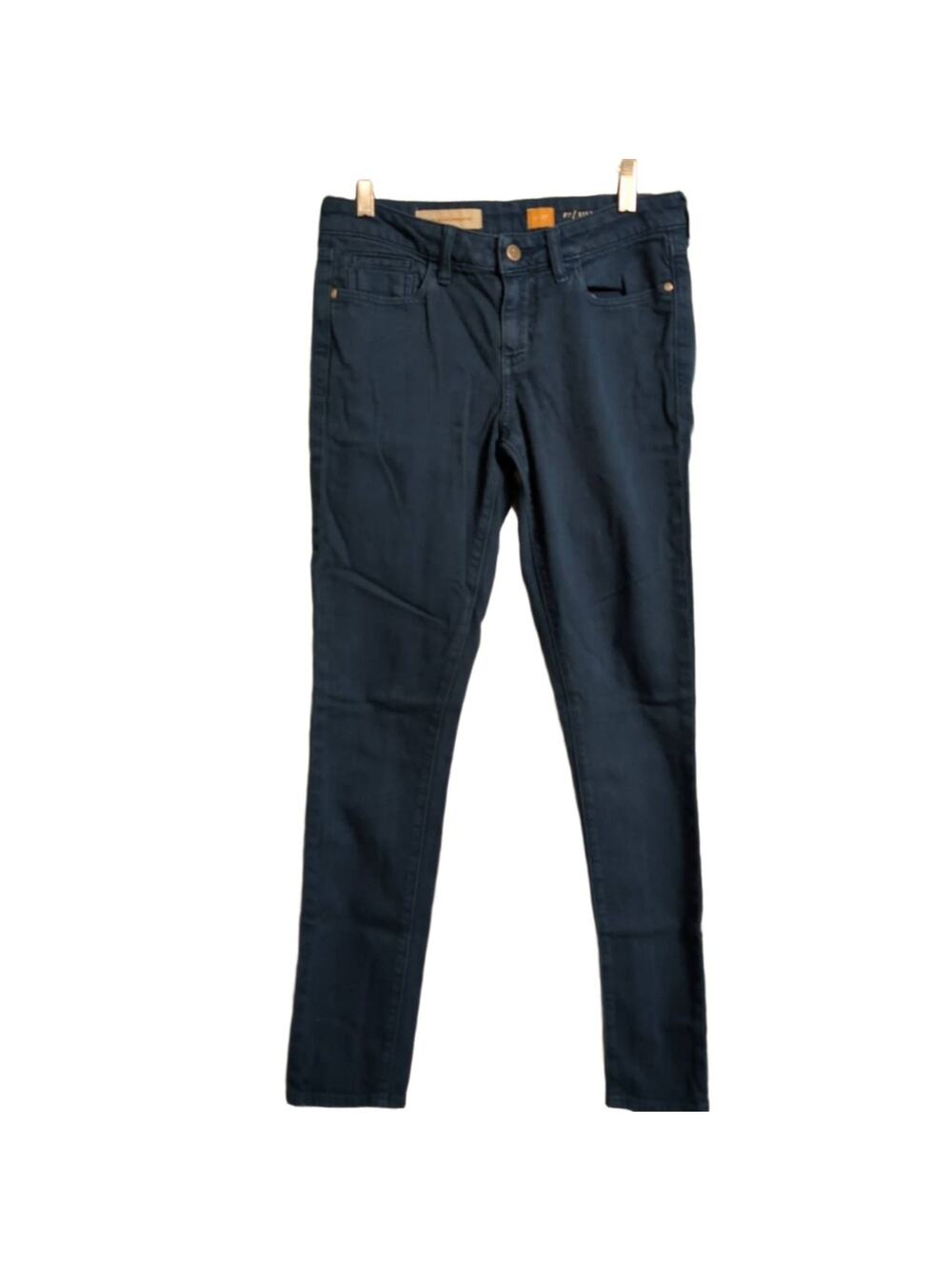 Anthro Pilcro and the Letterpress Pacific Blue 5 Pocket Stretch Denim Jeans 27